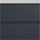 Style Line Тумба под раковину Манхэттен 60 Plus подвесная эмаль графит матовая